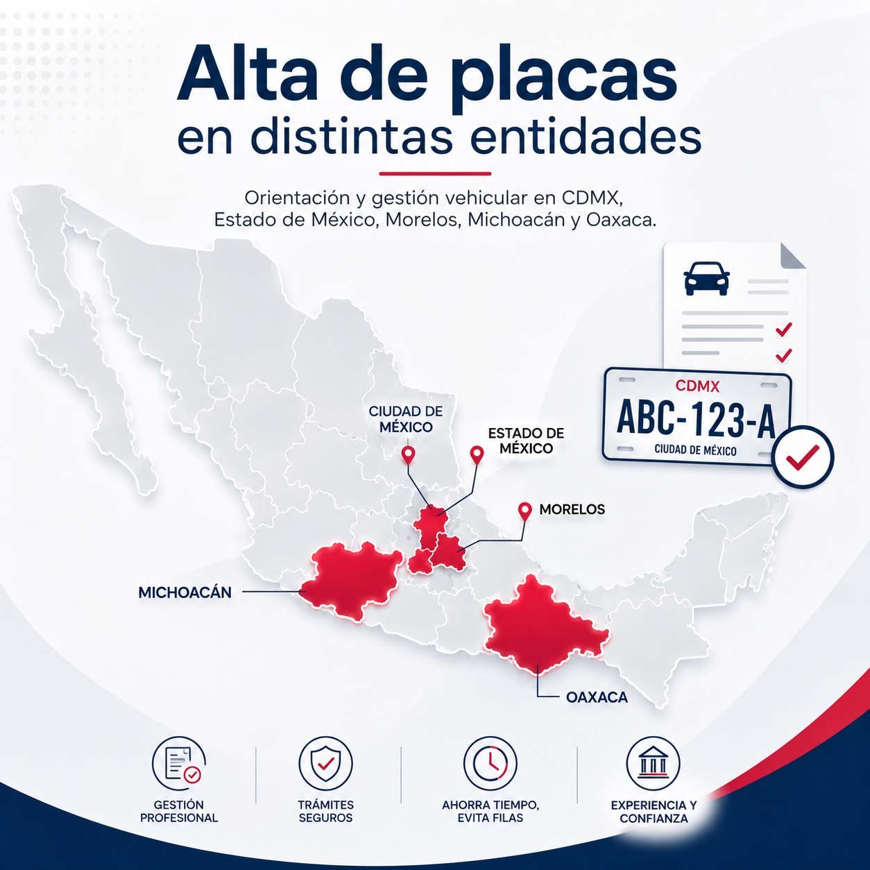 Cobertura de servicio en múltiples estados