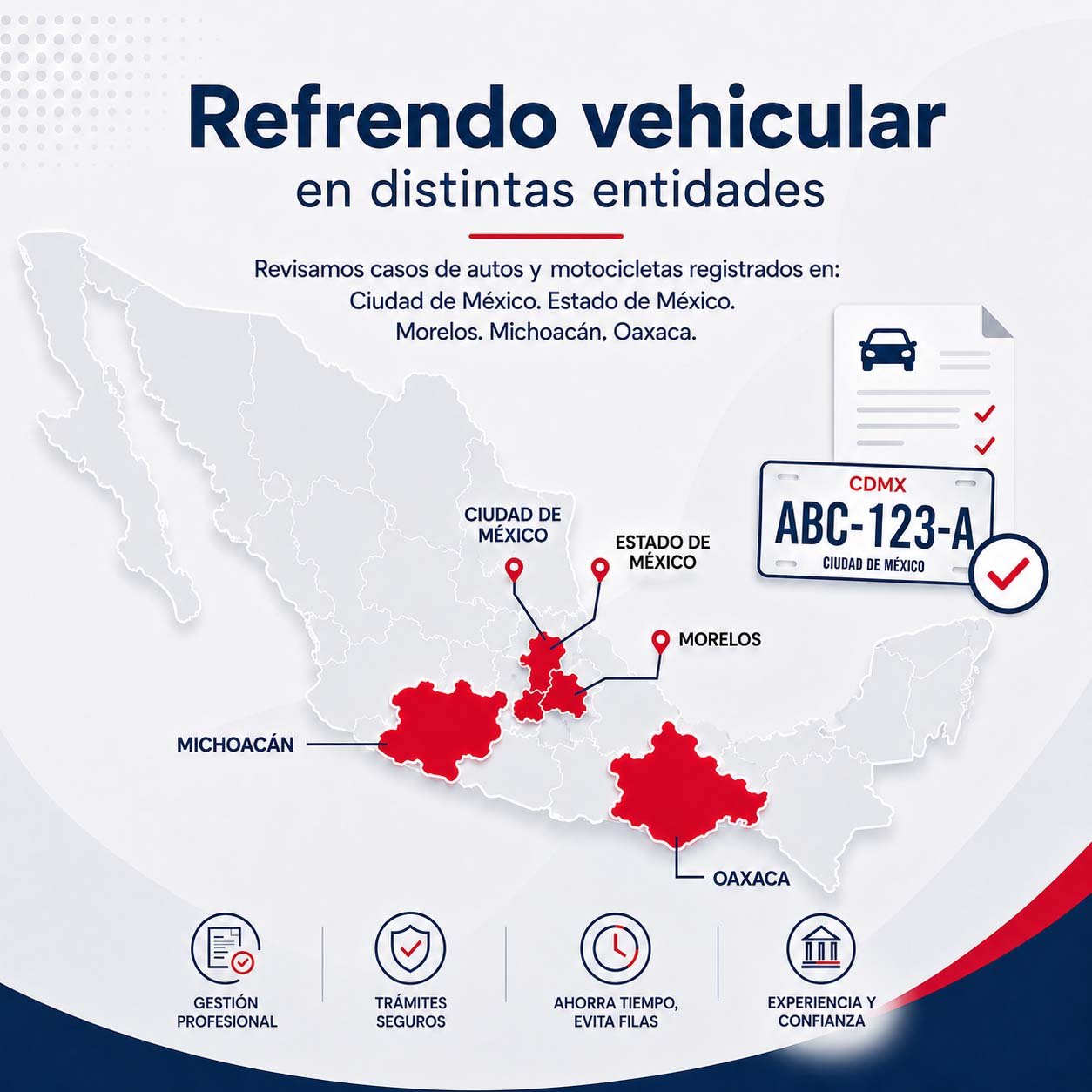 Cobertura de servicio en múltiples estados