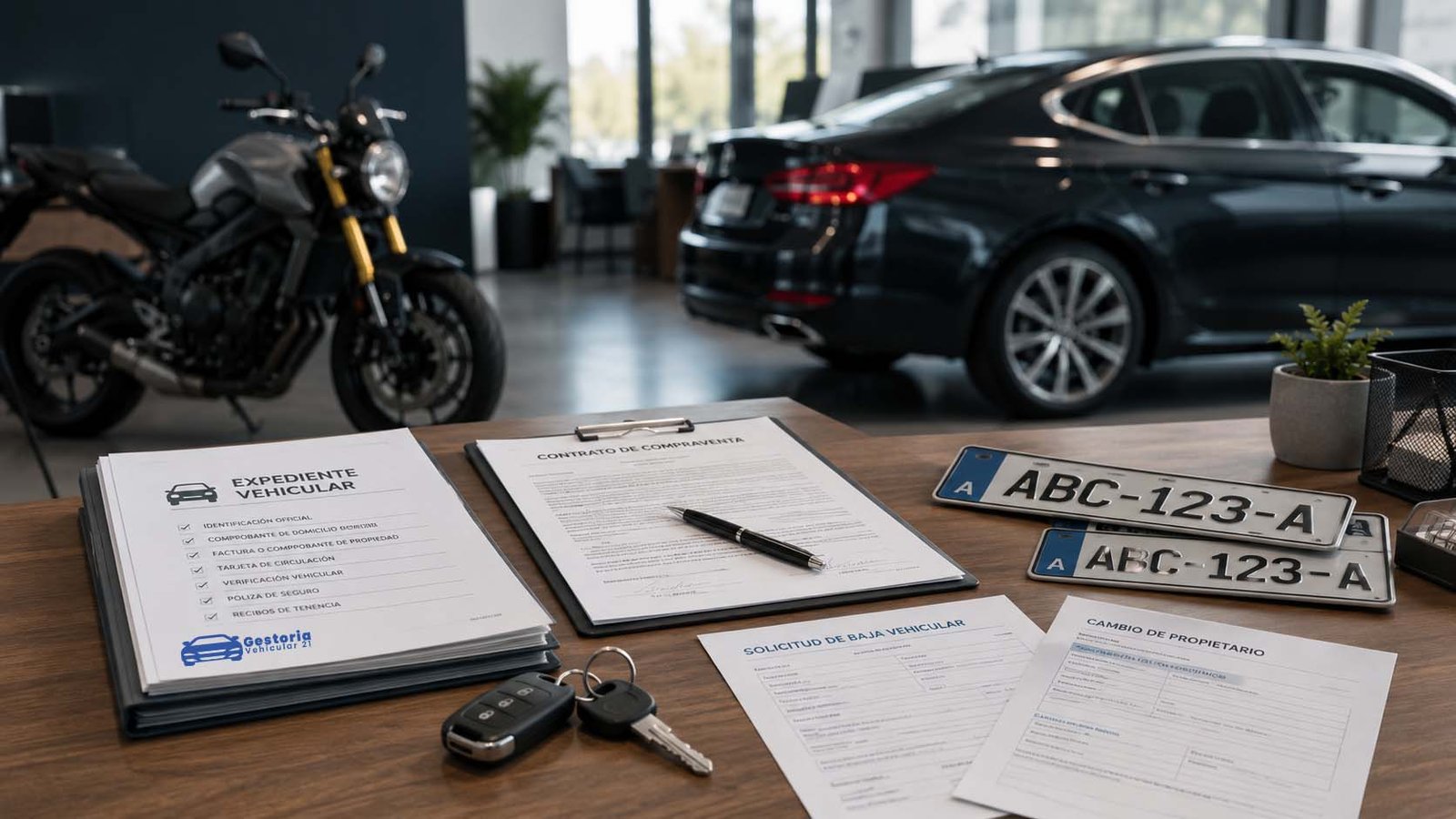 Baja de placas por venta de automóvil